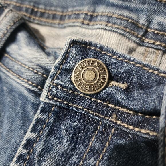 Buffalo David Bitton Jackson-X Light Wash Straight Stretch Jeans Men’s 32x32 - Picture 4 of 7